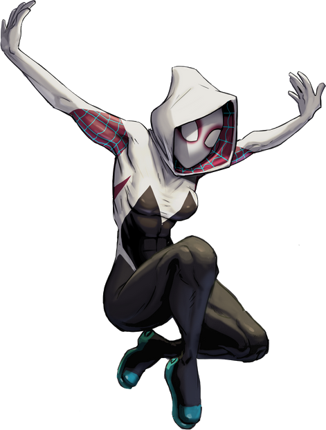 Spider-gwen - Spider Gwen Comic Png (471x622), Png Download