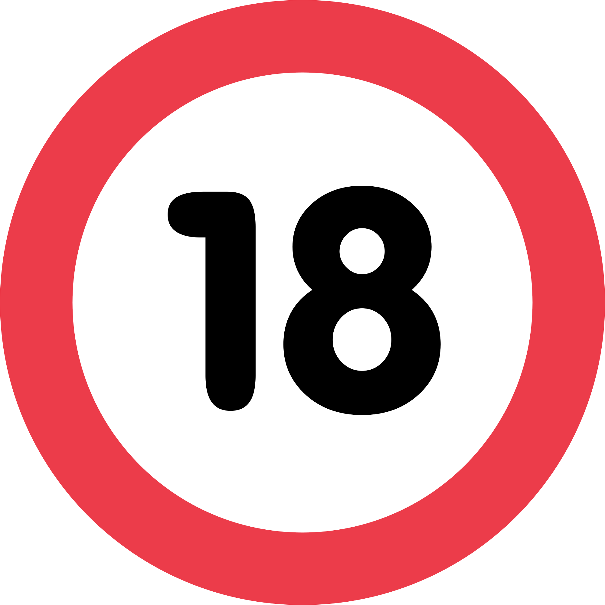 Open - 18 Icon Png (2000x2000), Png Download