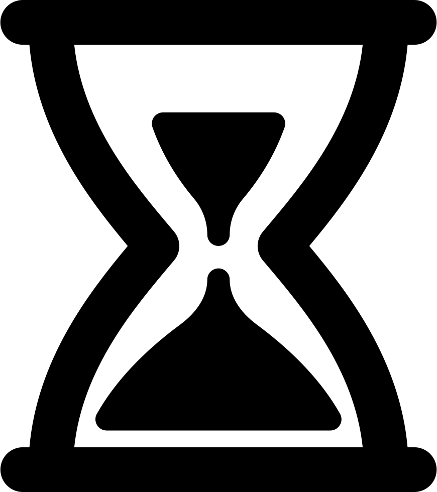 Hourglass Comments - Icono De Reloj De Arena (870x980), Png Download