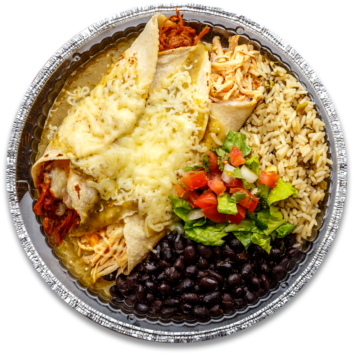 Cafe Rio Double Enchilada (400x400), Png Download