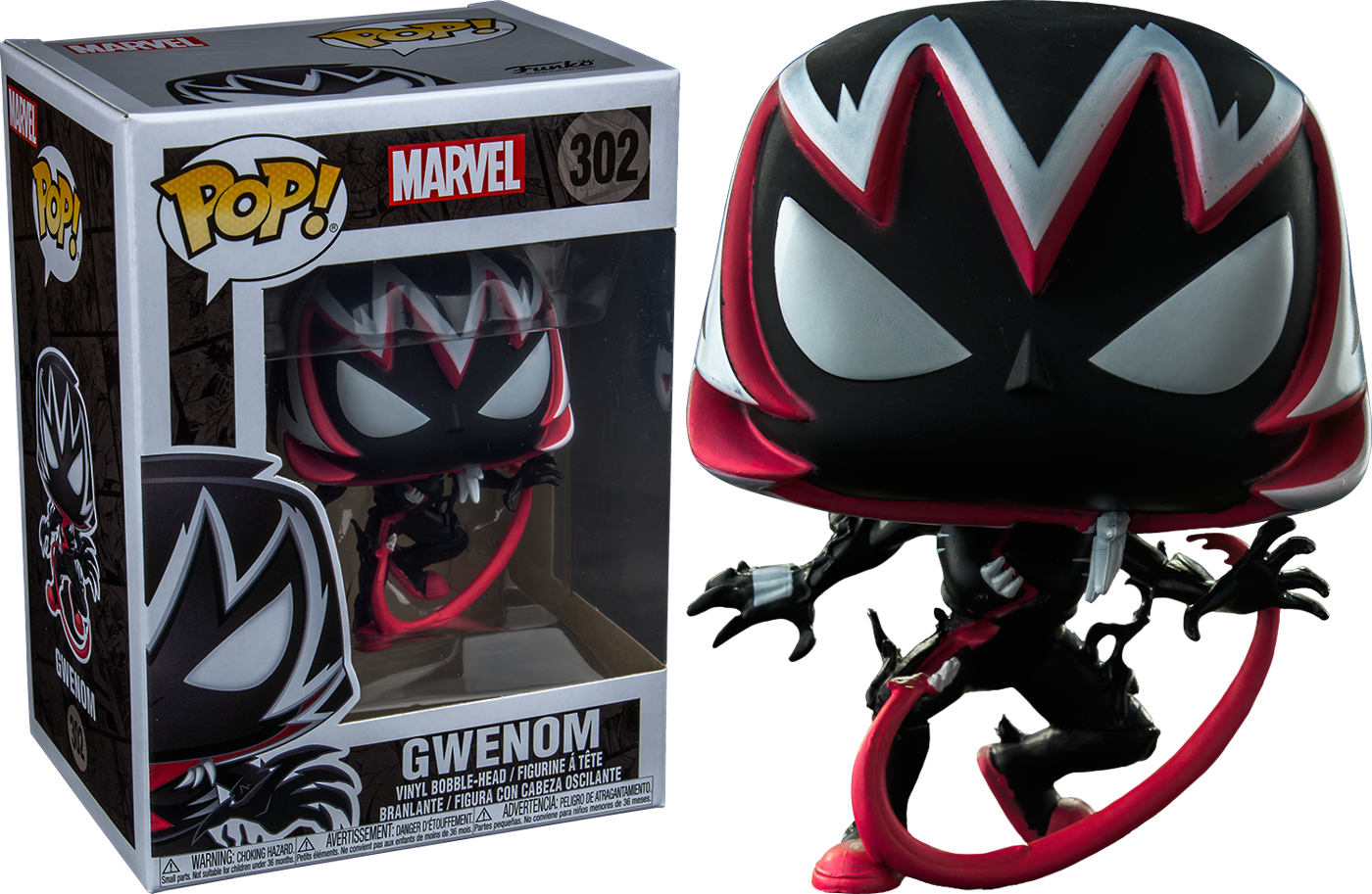 Funko Pop Marvel Gwenom (1400x913), Png Download