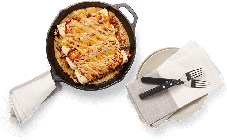 Serves 2 - Chicken Enchiladas Chick Fil (800x800), Png Download