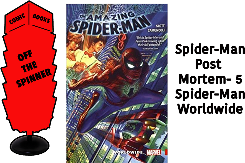 Courtesy Marvel Comics - Amazing Spider-man: Worldwide Vol. 1 By Giuseppe Camuncoli (900x600), Png Download
