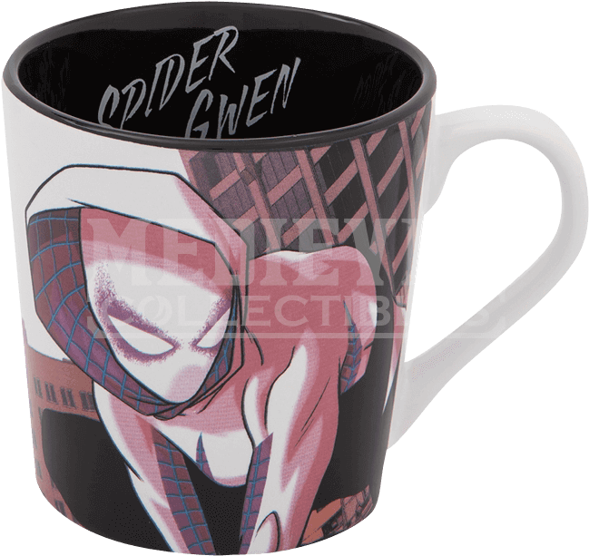 Marvel Comics - Spider-gwen - 12 Oz. Ceramic Mug (660x660), Png Download