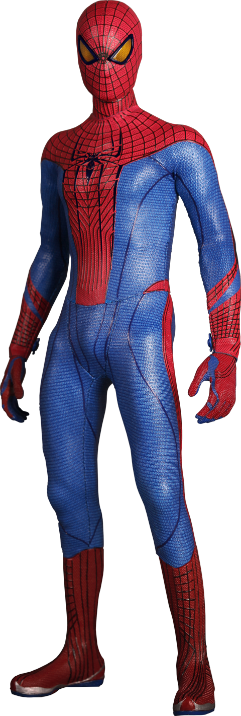 Hot Toys The Amazing Spider-man Sixth Scale Figure - Amazing Spider Man Spider Man (480x1422), Png Download