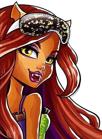 Nuevos Artworks/png De Frankie Stein Y Clawdeen Wolf - Mattel Monster High Clawdeen Wolf Doll, Multicolor (329x447), Png Download