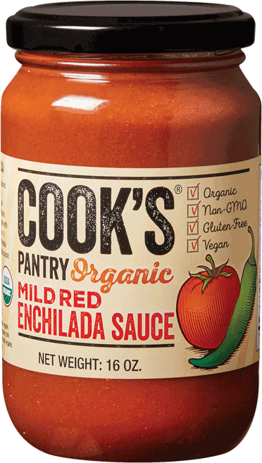 Organic Mild Red Enchilada Sauce - Organic Enchilada Sauce (372x658), Png Download