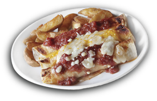 Enchillada Mixta El Mexicano - Waffle (600x600), Png Download