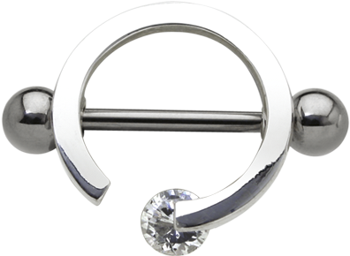 Nipple Ring - Nipple Shields (405x299), Png Download