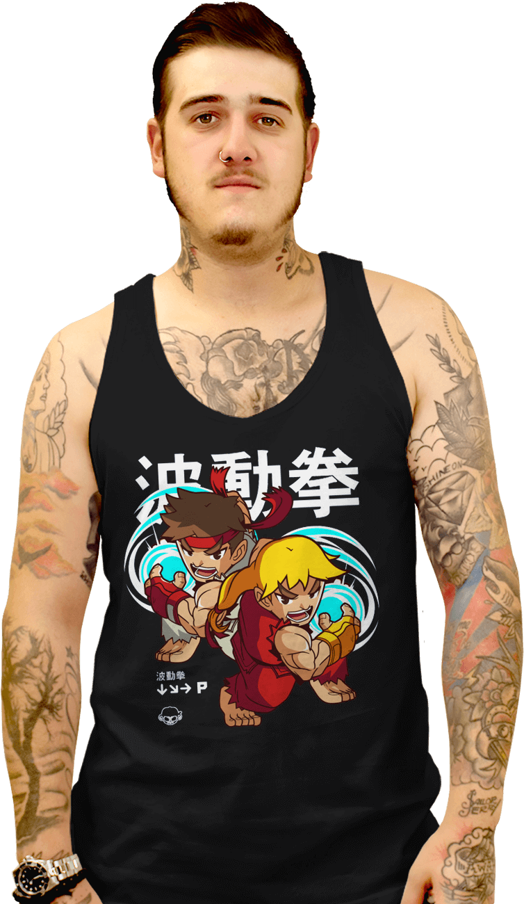 Hadouken X - Crew Neck (900x1322), Png Download
