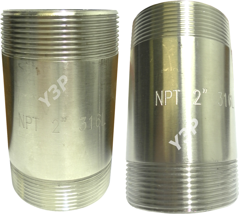 2" Npt Pipe Nipple - National Pipe Thread (865x768), Png Download