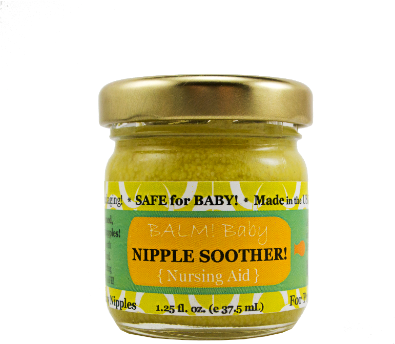 Natural Nipple Balm - Balm Baby Balmbabynipple Nipple Soother - 1.25 Oz (800x800), Png Download