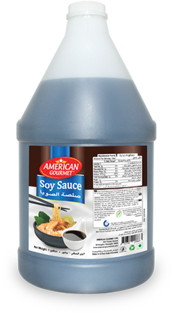 American Gourmet Soy Sauce 1 Gallon - American Gourmet Soy Sauce (500x500), Png Download