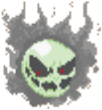 Phantom Gastly - Wiki (420x420), Png Download