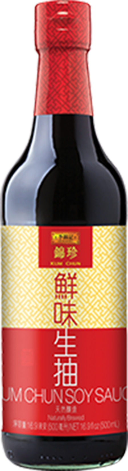 Kum Chun Soy Sauce - Lee Kum Kee Premium Light Soy 500 Ml (450x1652), Png Download