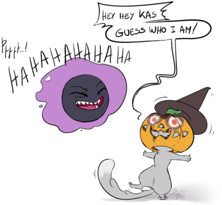 Drawtober - Pumpkin Head - Cartoon (500x452), Png Download