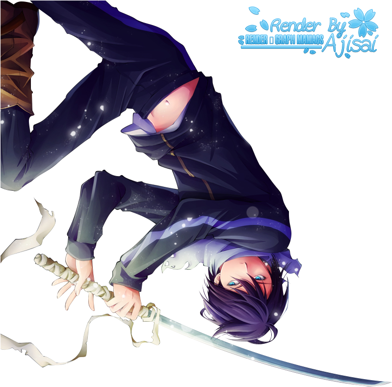 Noragami Yato - Yato Render Noragami Png (800x800), Png Download