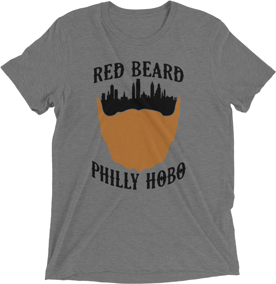 Red Beard Philly Hobo Premium Triblend Tee - Paisley Stag (premium Triblend) (1000x1000), Png Download