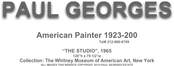 Paul Georges American Painter 1923 200 Paulgeorgesstudio@gmail - Parallel (898x323), Png Download