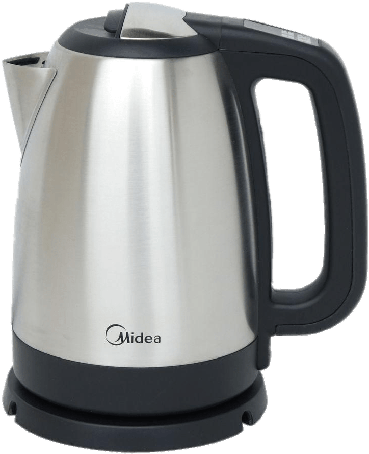 Kitchenware - Midea Stainless Cordless Electric Kettle With Temperature (1000x1000), Png Download