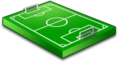 Football Pitch - Soccer Field Png Icon (400x400), Png Download