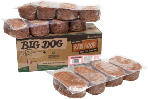 Big Dog Barf Sensitive Skin 3kg - Big Dog Frozen Raw Dog Food Turkey - 3kg (600x600), Png Download