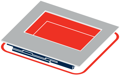 Football Stadium In Lausanne - Illustration (560x360), Png Download