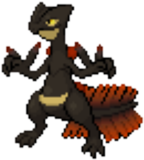 Autumn Sceptile - Sprite De Mega Pinsir (420x420), Png Download
