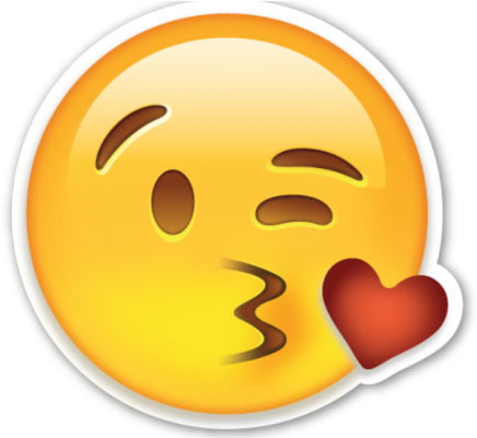 Use Emojis Often You Might Be Thinking Of Sex - Emoji Goodbye (450x400), Png Download