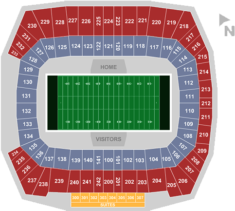 Temple Owls Football At Uconn Huskies Football - Soccer-specific Stadium (500x500), Png Download