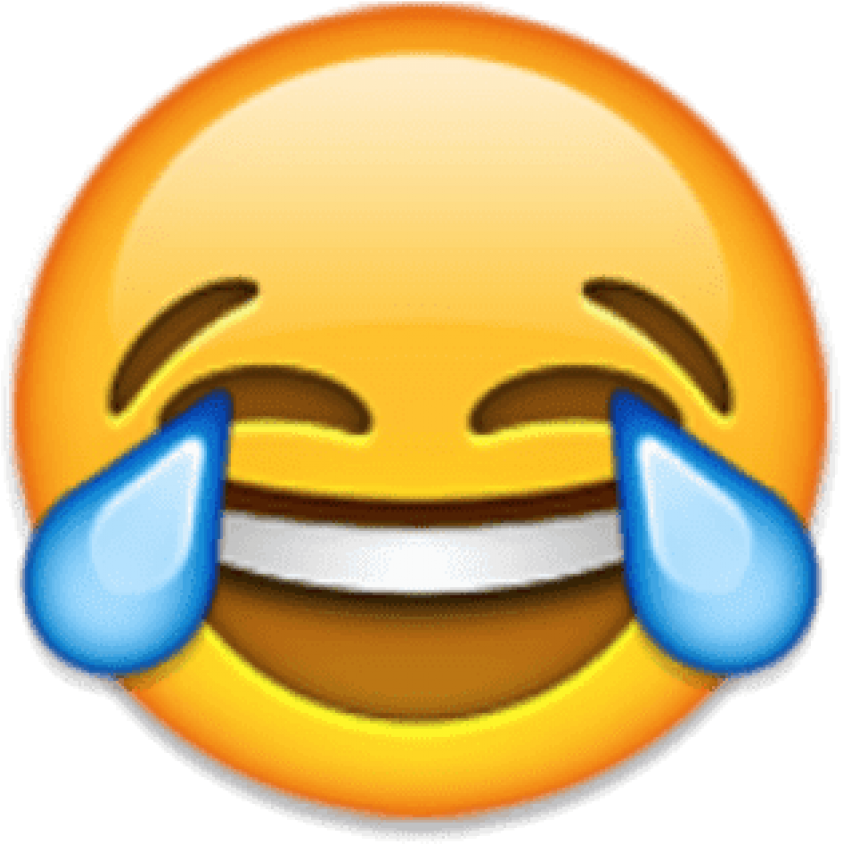 Ok - Crying Laugh Emoji Png (500x500), Png Download