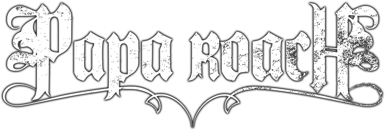 Papa Roach Logo White (800x310), Png Download