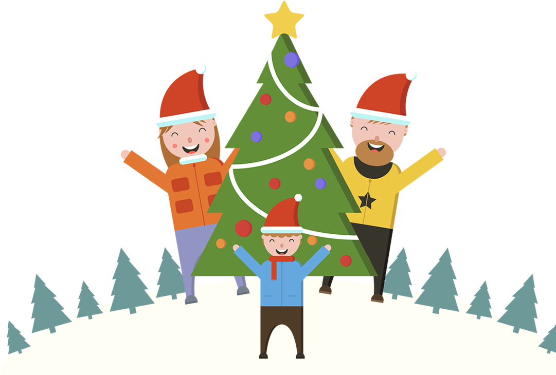 Christmas Family - Christmas Day (1080x1920), Png Download