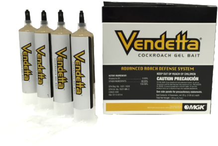 Vendetta Roach Gel - Valentino Vendetta Roach Gel Bait Insecticide - 4 Tubes (480x480), Png Download