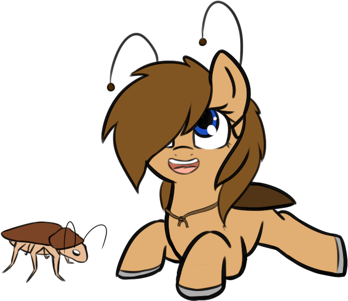 Neuro, Cockroach, Colored Hooves, Fallout Equestria, - Equestria (799x645), Png Download
