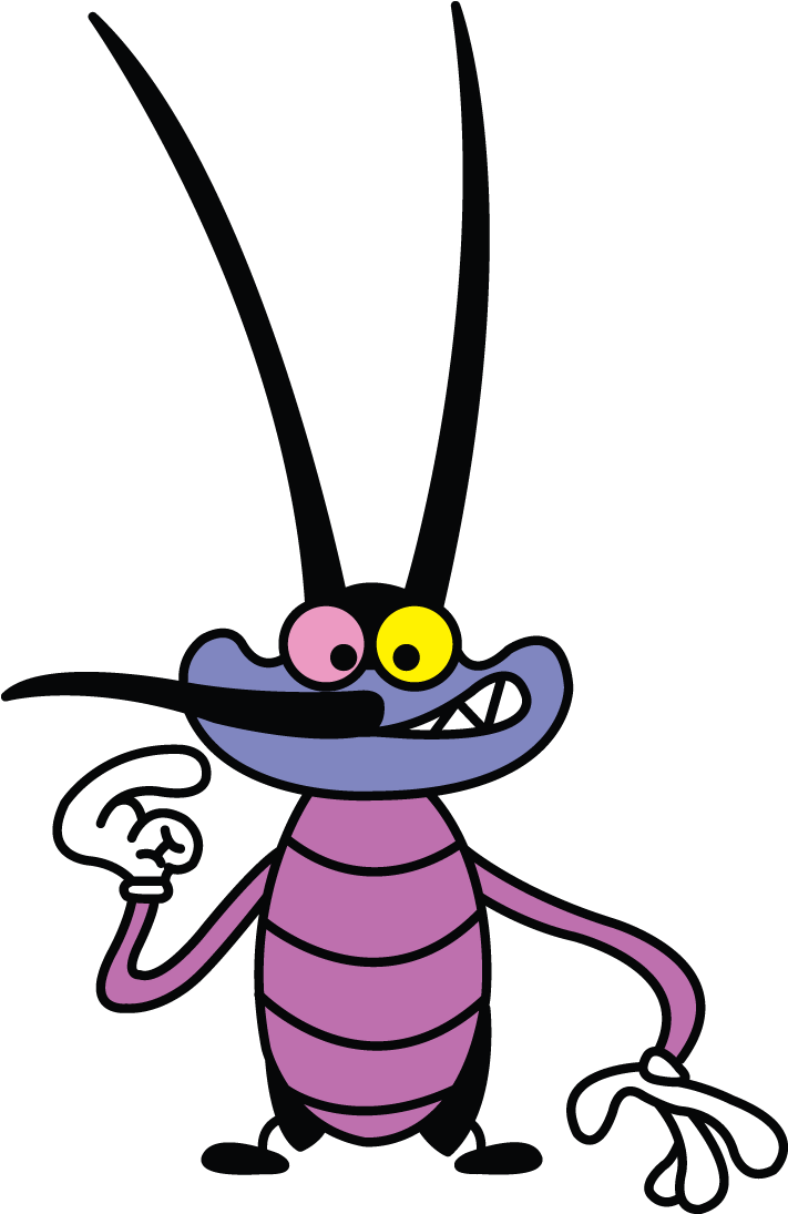 Download How To Draw Joey Joey Oggy And The Cockroaches Full Size