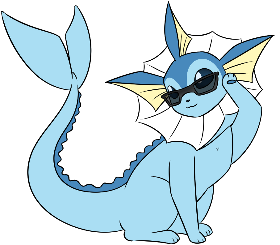 1418131175855 - Vaporeon (927x847), Png Download