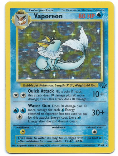 Vaporeon Png (500x500), Png Download