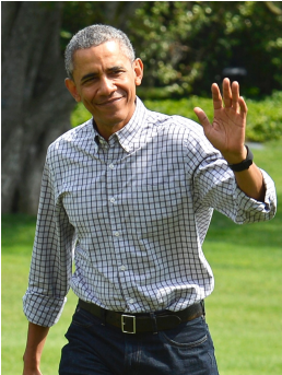 Happy Birthday President Barack Obama, Michael Ealy, - Barack Obama (608x342), Png Download