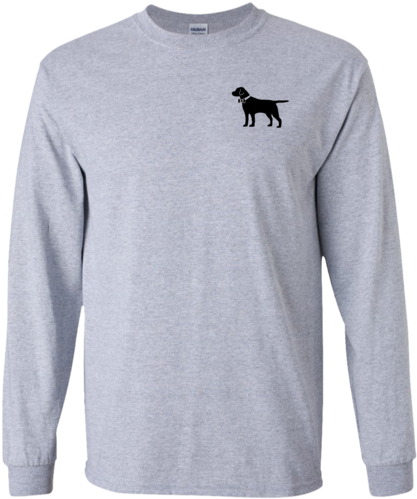 Gildan 2400 Sport Grey (500x500), Png Download