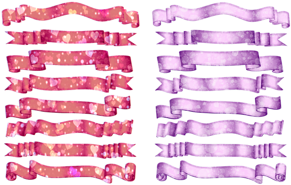 Ribbon (640x421), Png Download