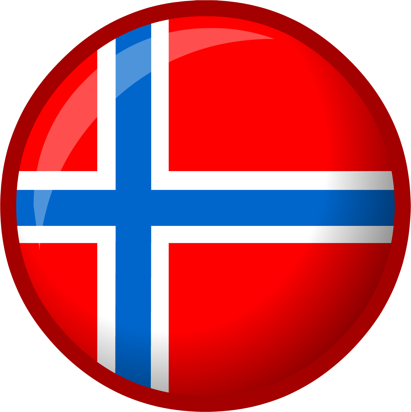 Norway Flag - Png - Club Penguin Flags (1324x1326), Png Download