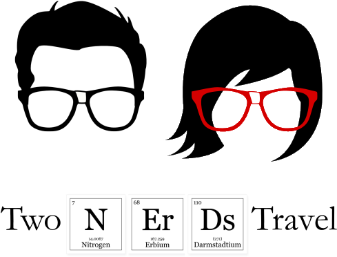 Two Nerds Travel Nerdy Clip Free Library - Nerdy [chemical Elements] Pillow Case (488x390), Png Download