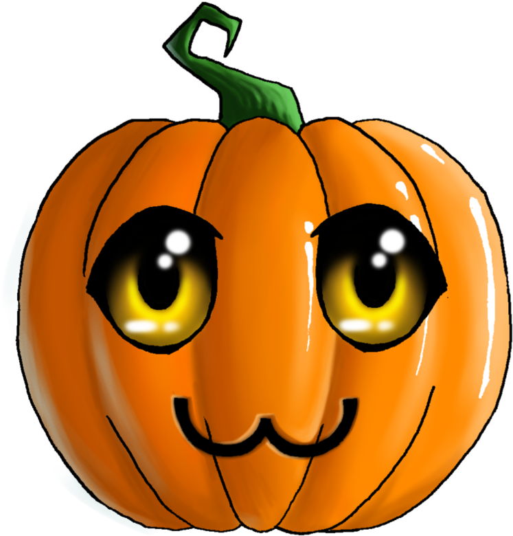 Cute Halloween Pumpkin, Clip Art - Halloween (894x894), Png Download