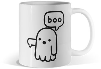 Ghost Of Disapproval - Coffee Cup (360x360), Png Download