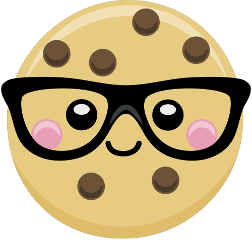 Drawing Cookies Nerdy Nummy - Smart Cookie Rosanna Pansino (500x481), Png Download