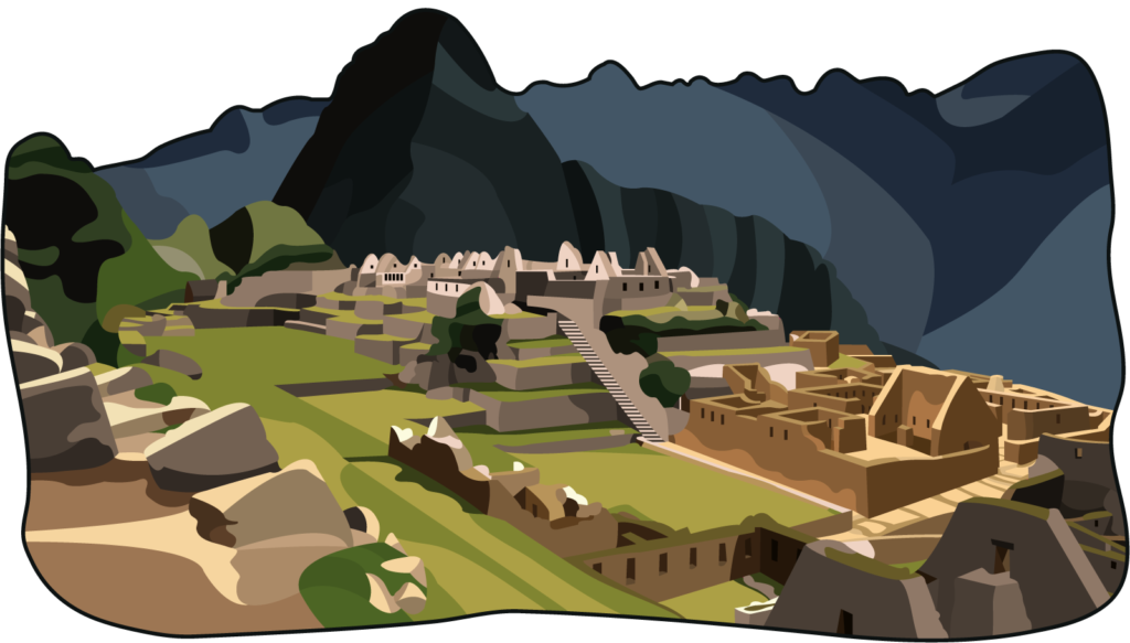Machu Picchu Png File - Machu Picchu Vector Png (1024x583), Png Download