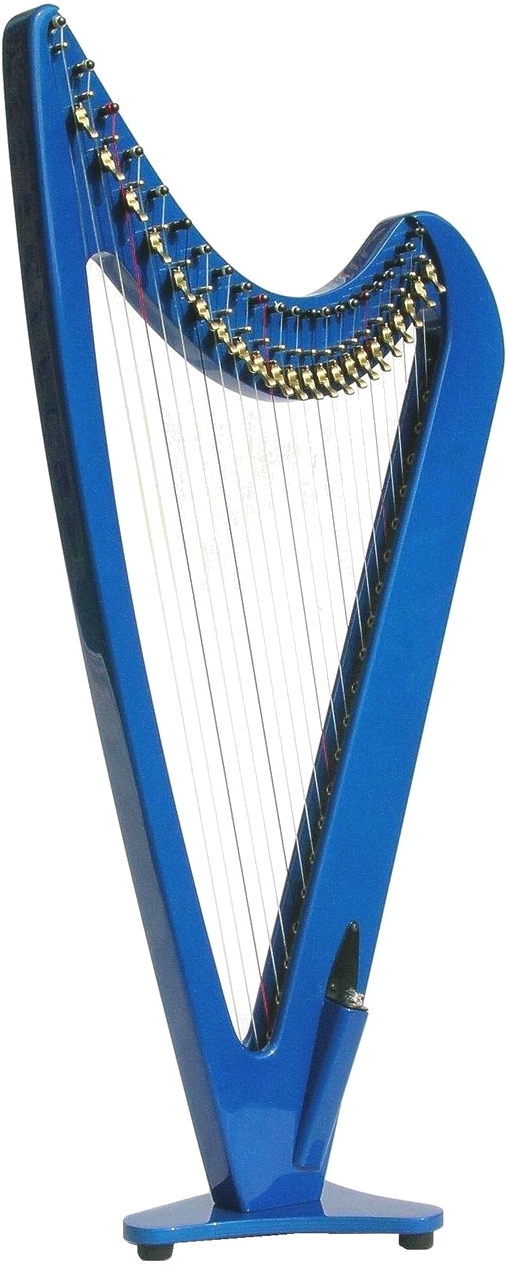 Electric Celtic Harp - Instrumentos De Arpa (513x1267), Png Download