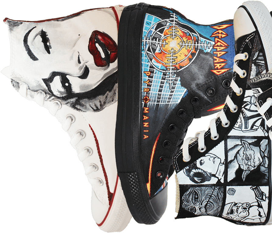 Drawn Vans Transparent White - Vans (978x978), Png Download
