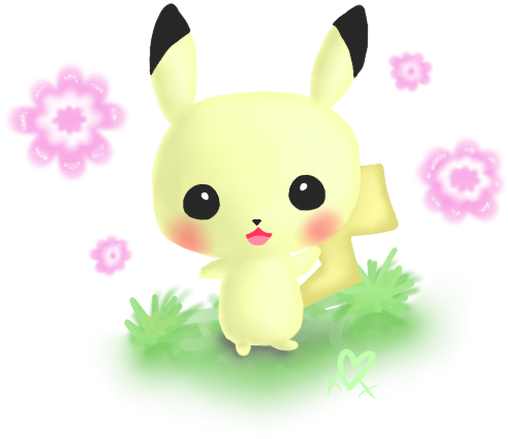 Dis One Pichu Lookin' Ass Pikachu - Cartoon (568x568), Png Download